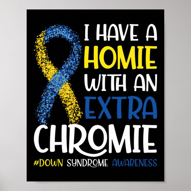 Ha En Kompis Med Ett Extra Kromosom Downs Syndrom  Poster (Framsidan)