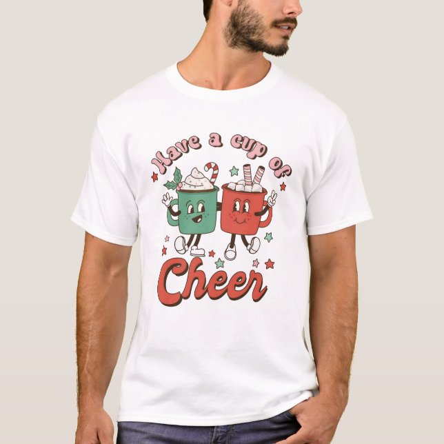 Ha en Kopp Cheer T Shirt (Framsida)