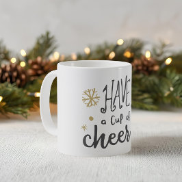 Ha en Kopp i Cheer Helgdag Coffee Mugg