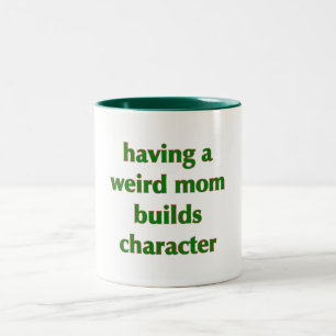 Ha en kuslig mamma bygger teckenet - mugg