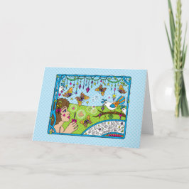 Ha en lekfull bild_Hälsning Kort