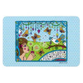 Ha en lekfull fantasi_Flexibel magnet 6"x4"