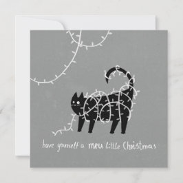 Ha en liten jul på dig själv julkort