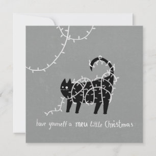 Ha en liten jul på dig själv julkort
