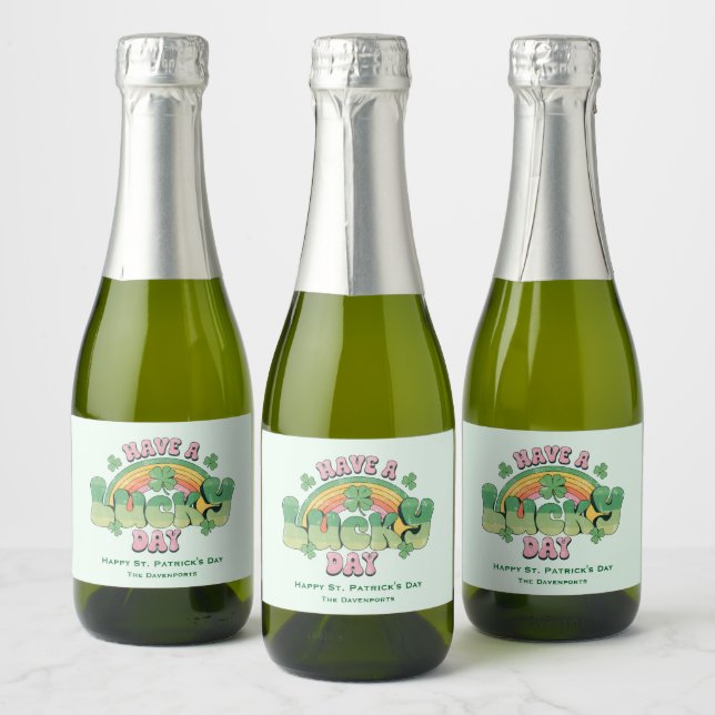 Ha en Lucky Day Retro St. Patrick's Day (Flaskor)