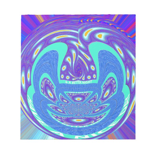 Ha en Lycklig-dag Anteckningsblock (Framsida)