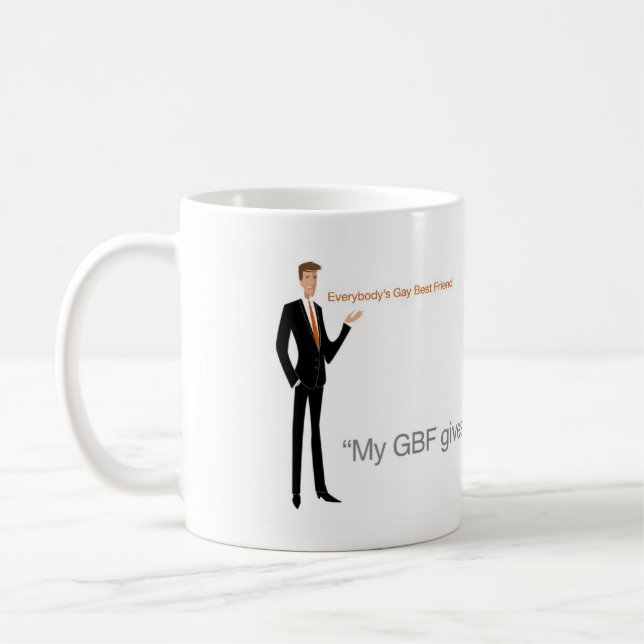 Ha en lycklig i FÖRMIDDAGEN Kaffemugg (Vänster)
