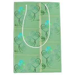 Ha en Lycklig St patrick's day Shamrock Misty-Grön