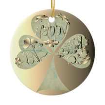 "Ha en Lycklig St. Patrick's" Handskriven