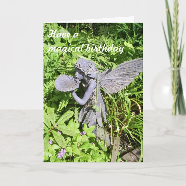 Ha en magical födelsedag kort (Framsida)