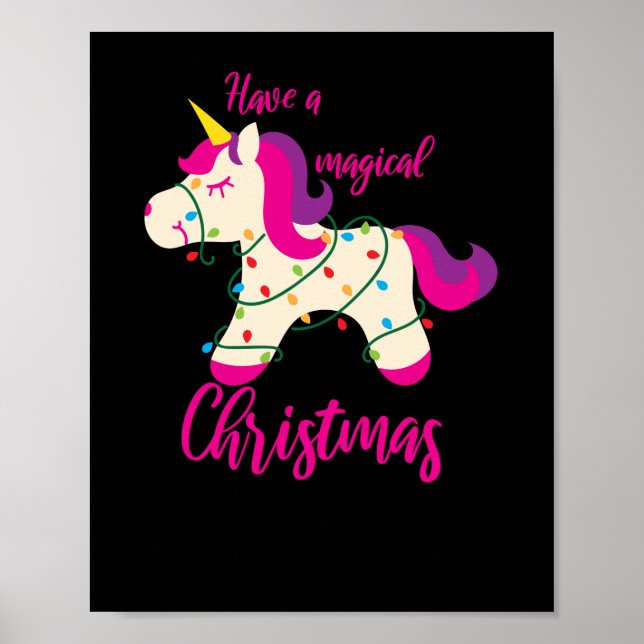 Ha en magisk jul poster (Framsidan)