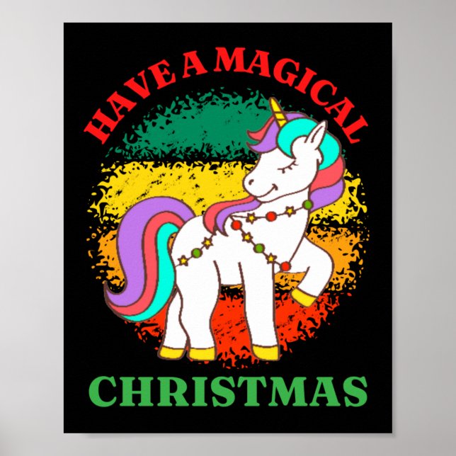 ha en magisk julklump poster (Framsidan)