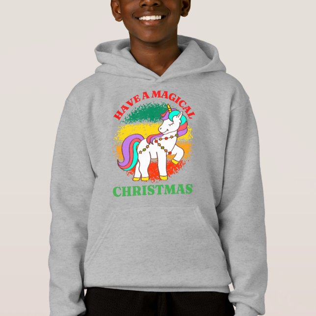 ha en magisk julklump t shirt (Framsida)