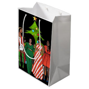 Ha en Melanin jul Black Girl Magic Julafton Roligt