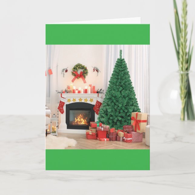 HA EN "MERRY"-CHRISTMAS DAG HELGKORT (Framsida)