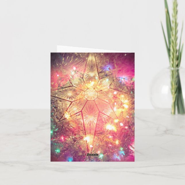 Ha en Merry Hickmas Tack Kort (Baksida)