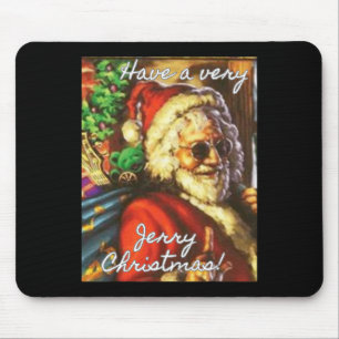 Ha en mycket Jerry-jul-Garcia Santa Helgdag Musmatta