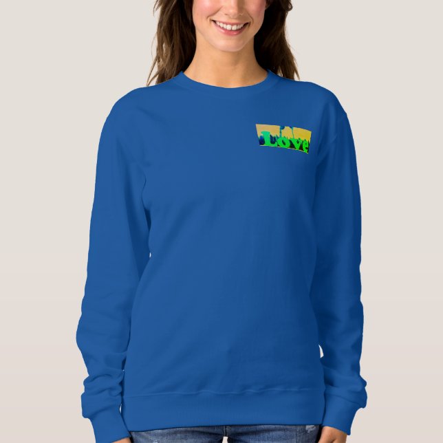 Ha en Nice-dag i kärlek-basket med medkänsla T Shirt (Framsida)