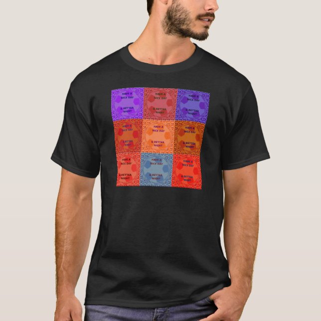 Ha en Nicedag i färg T-shirt (Framsida)