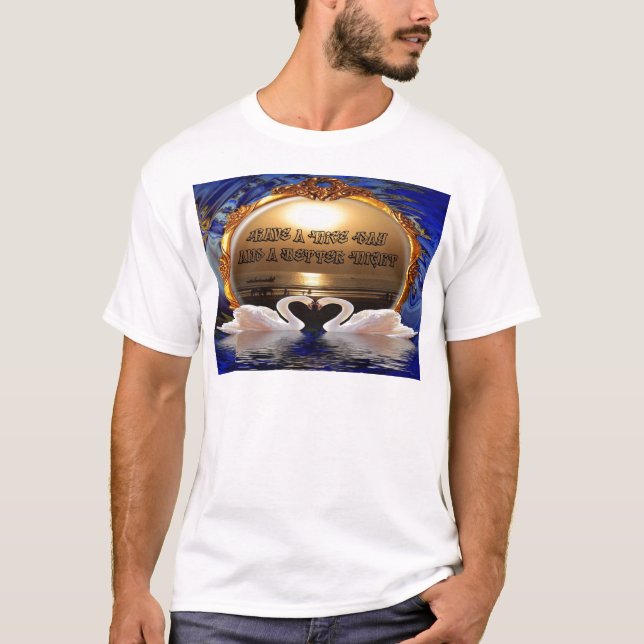 Ha en Nicedag och en bättre natttextram Tee (Framsida)