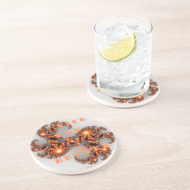 Ha en Nicerdag och en bättre natt Underlägg Sandsten (Sidan)