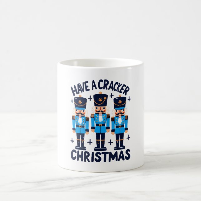 Ha en nötknäppare jul kaffemugg (Center)