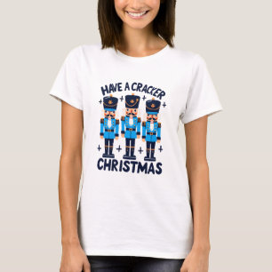 Ha en nötknäppare jul t shirt