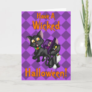 Ha en onda Halloween! Kort
