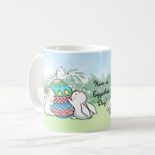 Ha en övernattningsbunnie kaffemugg