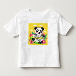 "Ha en pandastisk dag" T Shirt