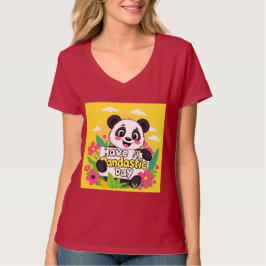 "Ha en pandastisk dag" T Shirt