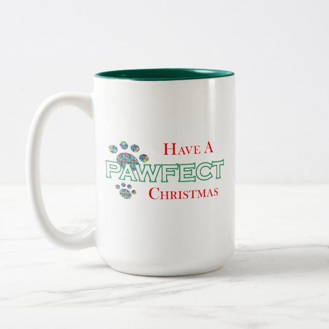 Ha en Pawfect-julkaffe Mugg (Vänster)