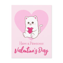 Ha en Pawsome Valentine Day | Funny Cute Cat