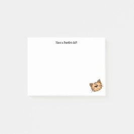 Ha en perfekt dag! Bokför anteckningar Post-it Block