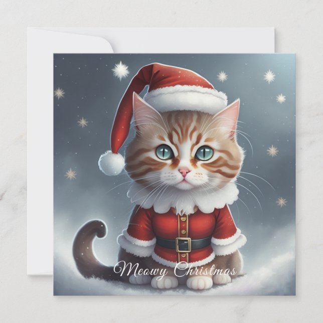 Ha en perfekt jul ~ Meow ^-^ (Framsida)