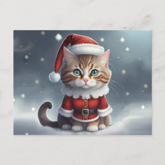 Ha en perfekt jul ~ Meow ^-^ Meddelande Vykort