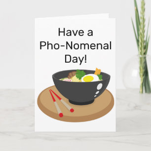 Ha en PHO-NOMENAL-dag Tack Kort