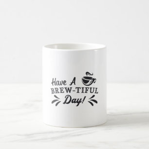 Ha en plötslig tandhälsomedvetenhet kaffemugg