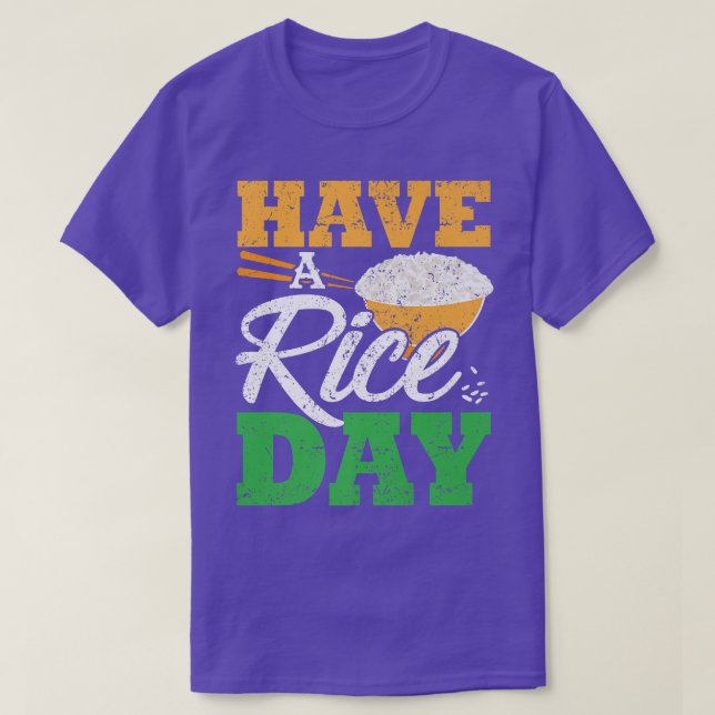 Ha en prisvärd premie på Riset T Shirt (Design framsida)