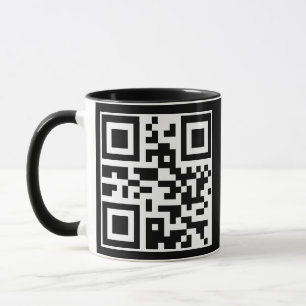 Ha en QR-kod för Nice-dagen Mugg