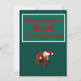 Ha en "Quasi" liten jul Julkort