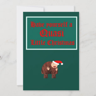 Ha en "Quasi" liten jul Julkort