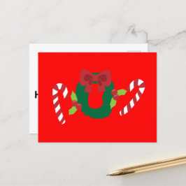 Ha en riktigt glad jul helg vykort