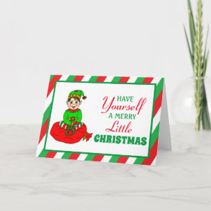 Ha en riktigt glad jul Personlig Kort