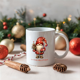 Ha en riktigt glad liten gnom kaffemugg
