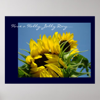 Ha en riktigt glädjefull dag! konsttryck gåvor Sol Poster