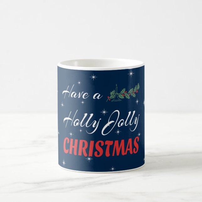 Ha en riktigt glädjefull jul kaffemugg (Center)