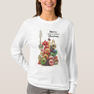 Ha en Shiny Brite-jul T Shirt