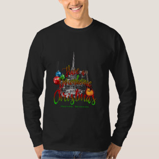 Ha en skjorta för Downhome julNashville horisont T Shirt