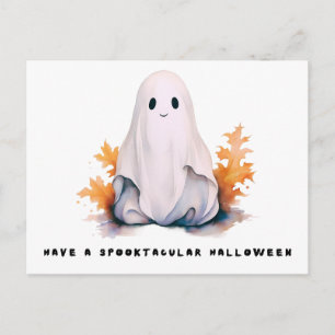 Ha en spöktakulär Halloween-helg med spöken Hallow Helg Vykort